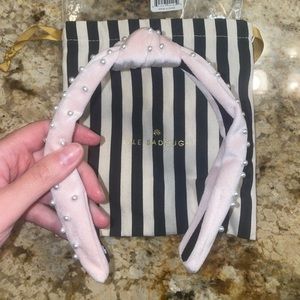 Lele Sadoughi velvet petite headband.